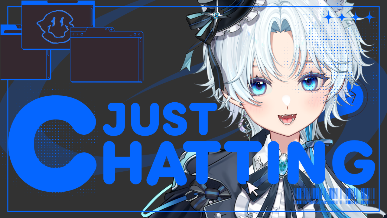 雑談配信のテンプレプレビュー